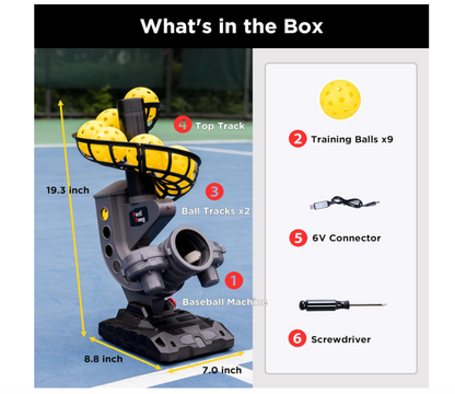 SpinForge® 388PBH Pickleball Machine